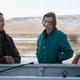 Eugene Brave Rock, Owen Teague, and Haley Lu Richardson in Montana Story